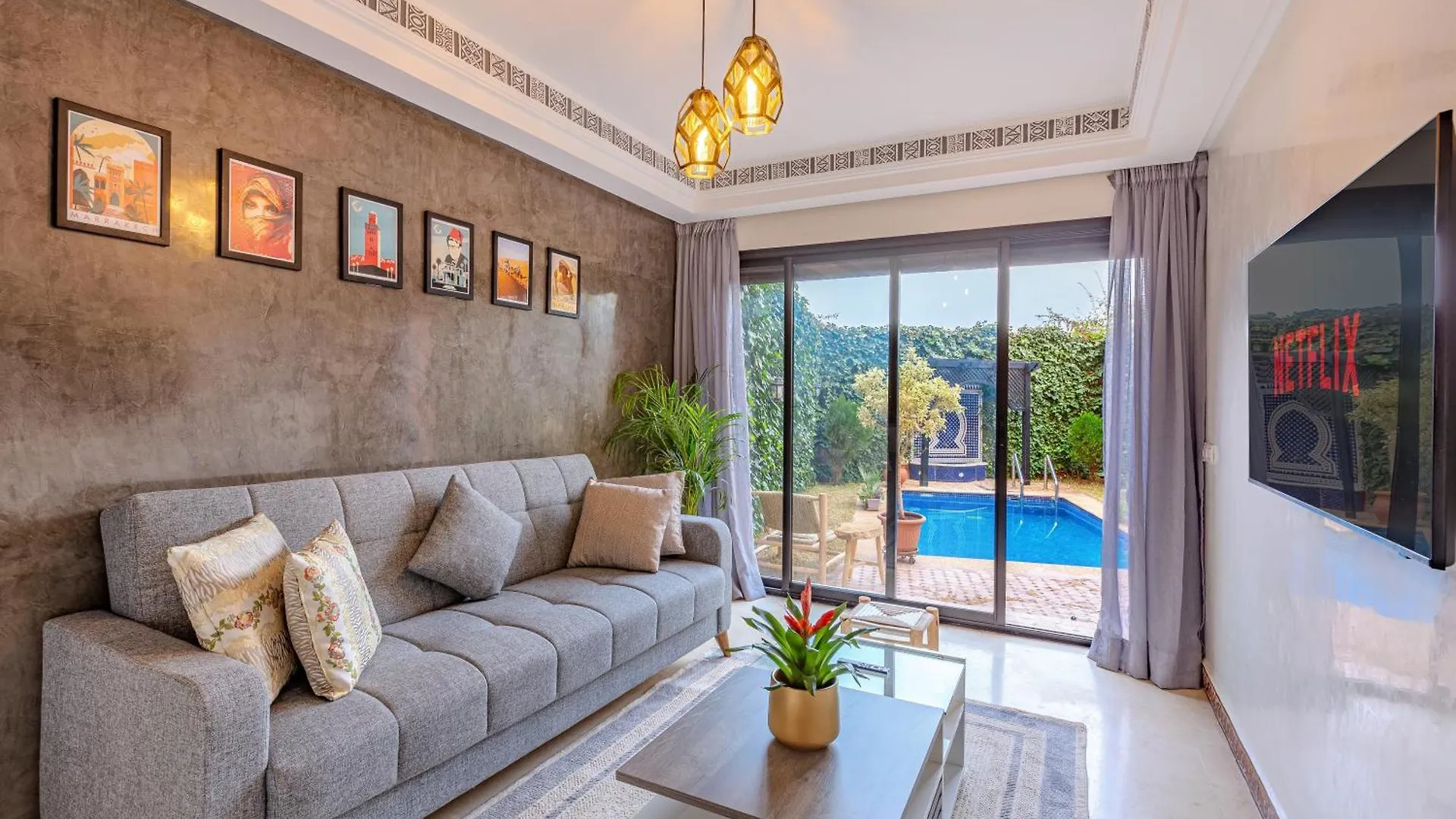 Magnifique Duplex Avec Piscine Privee Apartment Marrakesh