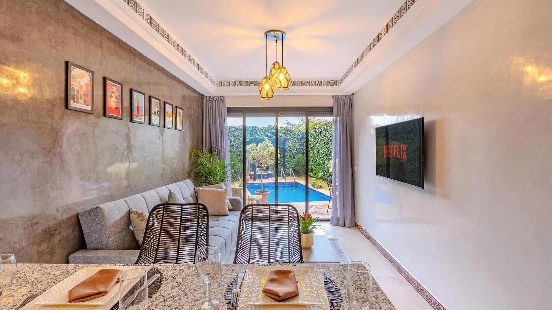 Magnifique Duplex Avec Piscine Privee Apartment Marrakesh Morocco