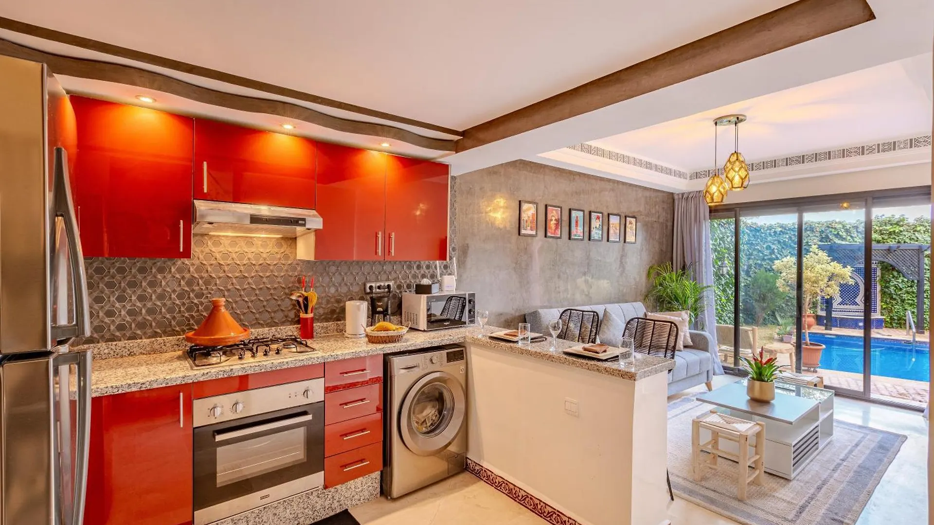 Magnifique Duplex Avec Piscine Privee Apartment Marrakesh